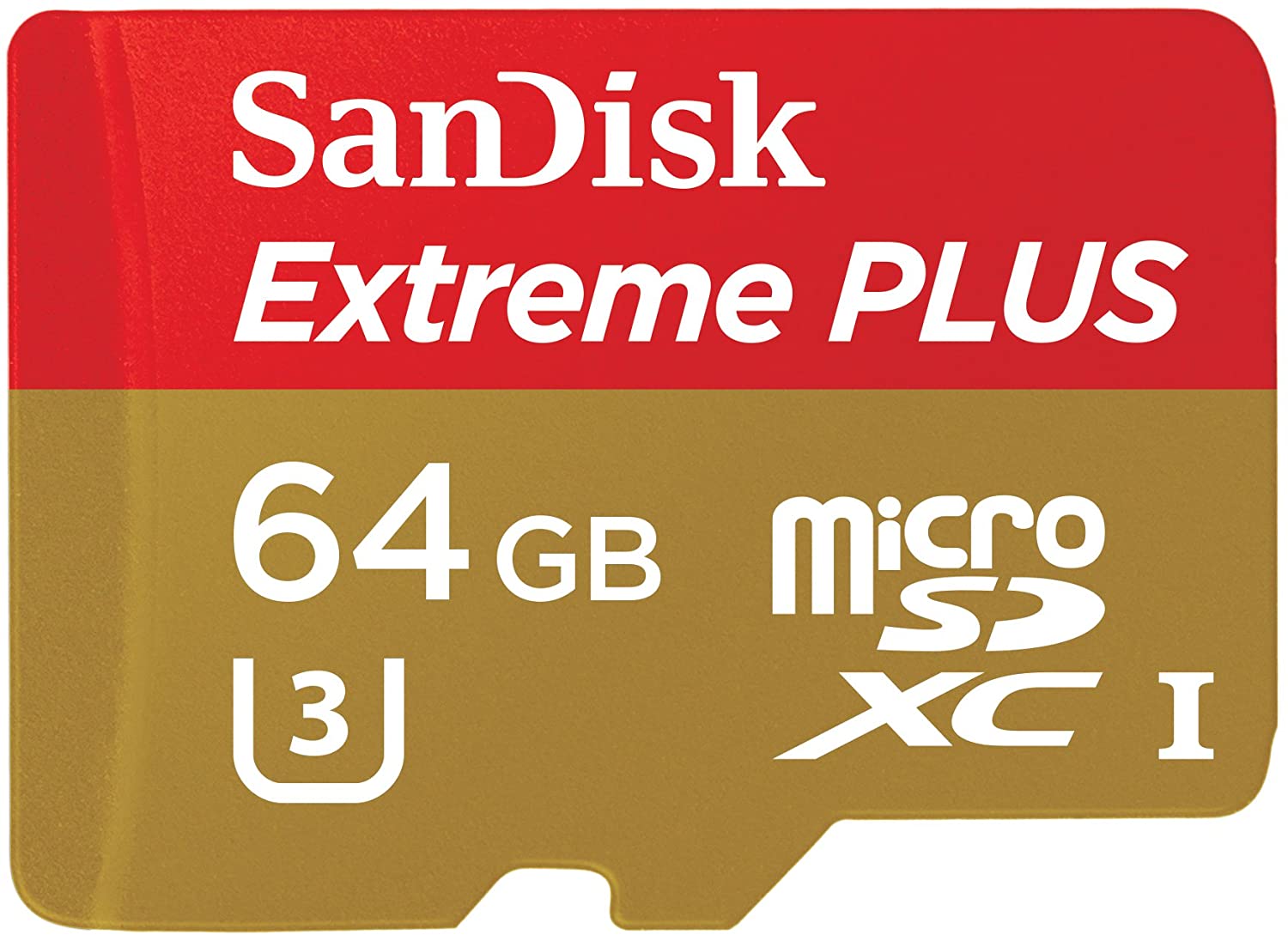 SanDisk Extreme PLUS 64GB microSDXC U3 Card